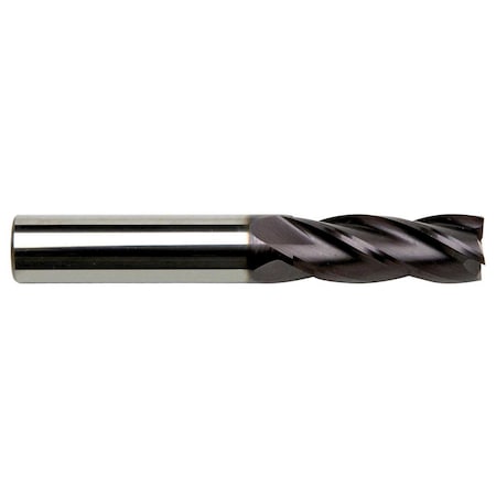 10.0mm 4-Flute Soild Carbide End Mill TiAlN Coated